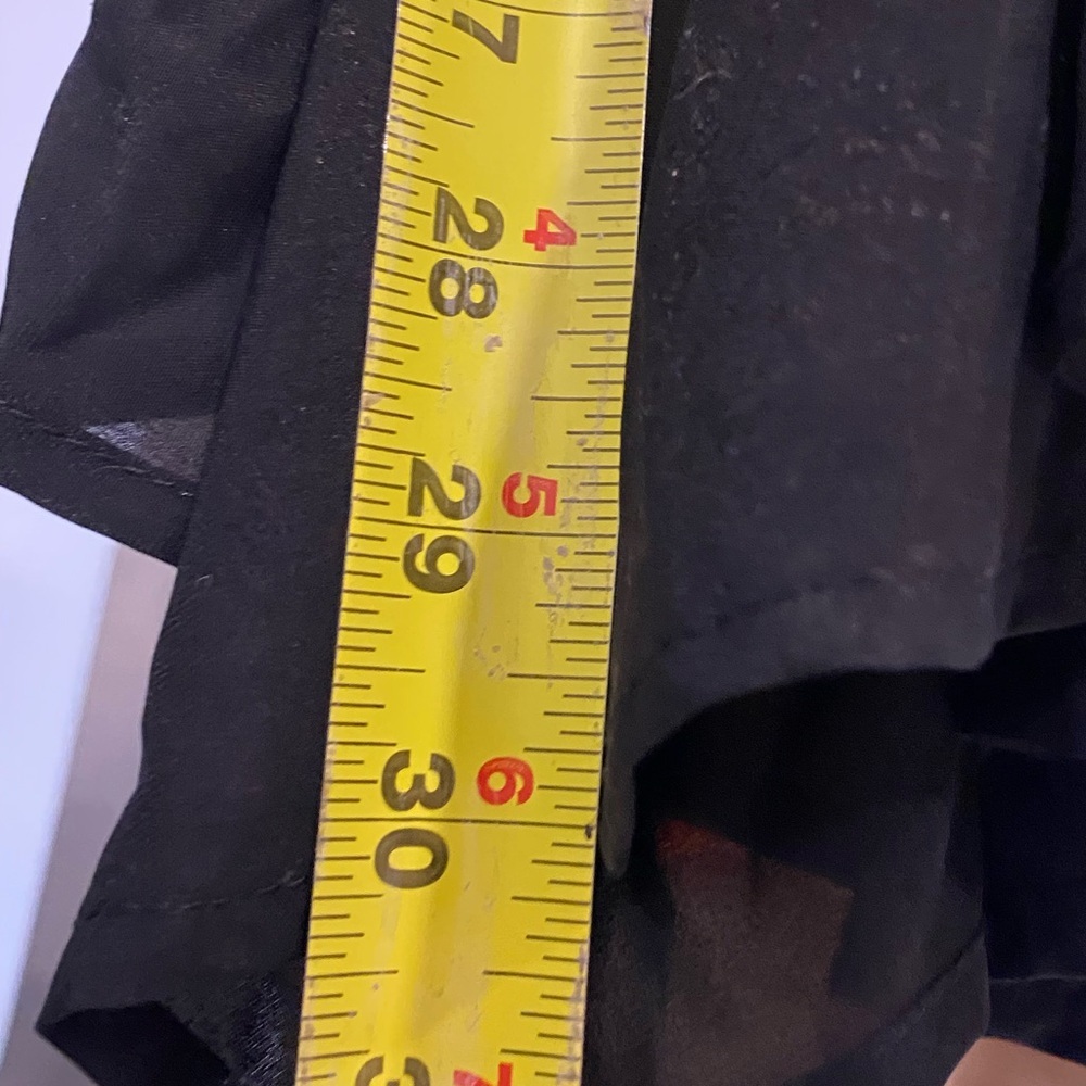 Women Princess Polly Barret Long AsymmetricaL SLEEVE MINI DRESS BLACK Size‎ 8 - Picture 9 of 9